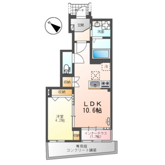 【収納】 | ソラーレ（東松山市松山町　アパートⅡ期新築工事） | クローゼット（イメージ）