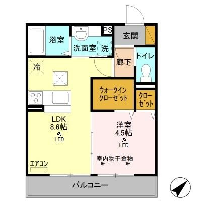 エフエテルネルの間取り