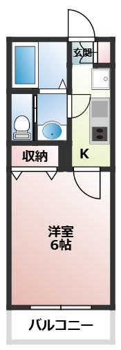 Raffine芝の間取り