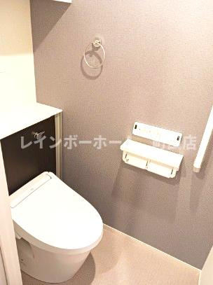 ディアコート本厚木※初期費用分割あと払いサービス利用可能物件のトイレ