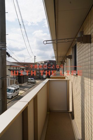 ディアコート合川【キャッシュバック対象物件】のバルコニー|落ち着いた時間を過ごせるバルコニーです