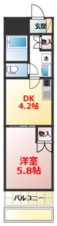 【間取り】 | パノラマ南鴨宮