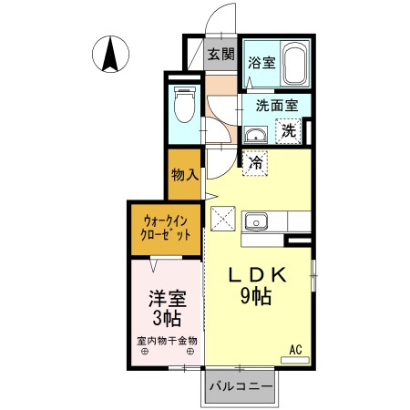 グリーンライフ 雄の間取り