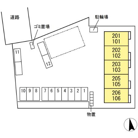 グラン エスポワールの区画図