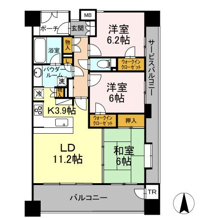セレーノ福島 705号