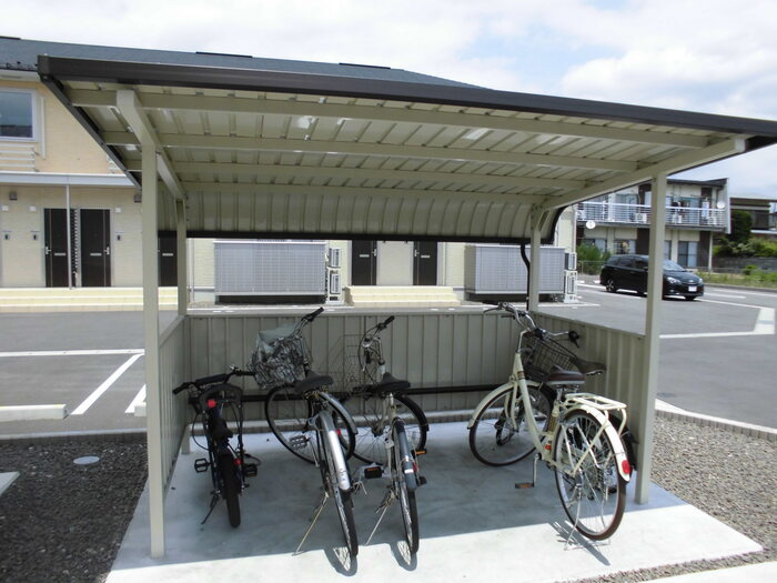 シャンピア Ｂのその他共用部分|駐輪場