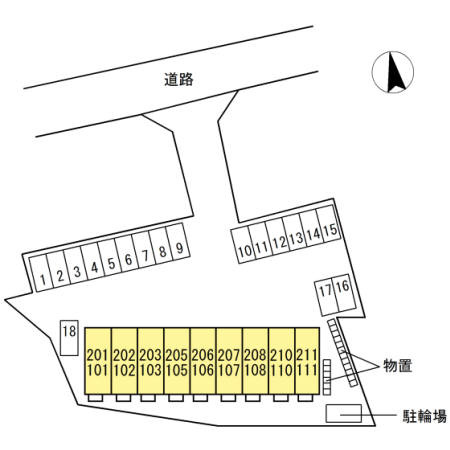 ノーブルの区画図