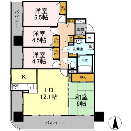 ネオハイツ清明町弐番館 1202