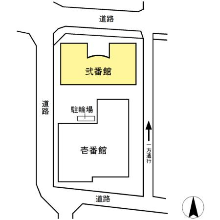 ネオハイツ清明町弐番館 1202の区画図