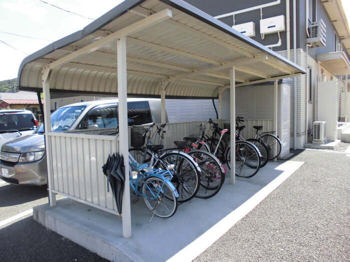 リバークレスト Ⅲのその他共用部分|駐輪場