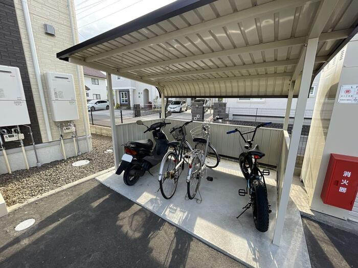 ラヴィベールのその他共用部分|駐輪場