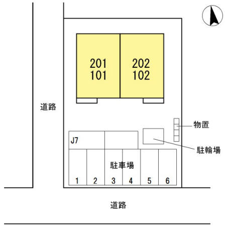 メゾン叶の区画図