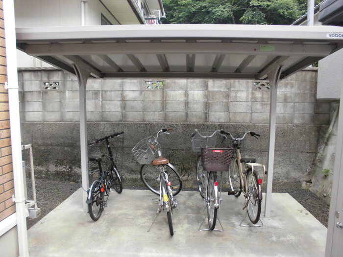 Ｄ－Ｒｏｏｍ蓬莱のその他共用部分|駐輪場