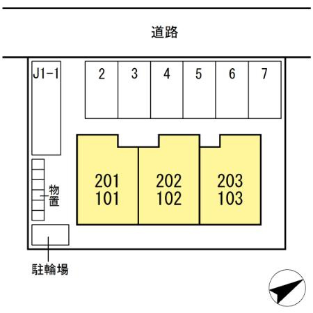 Ｄ－Ｒｏｏｍ蓬莱の区画図