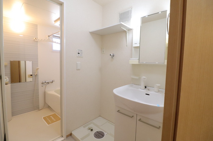 Ｄ－Ｒｏｏｍ並柳の独立洗面台|洗面室