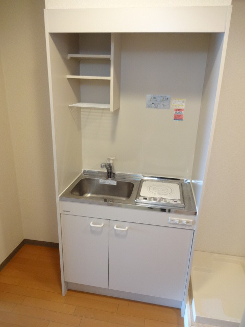 ベルディオガーデンのキッチン|同タイプで違う部屋の写真です。