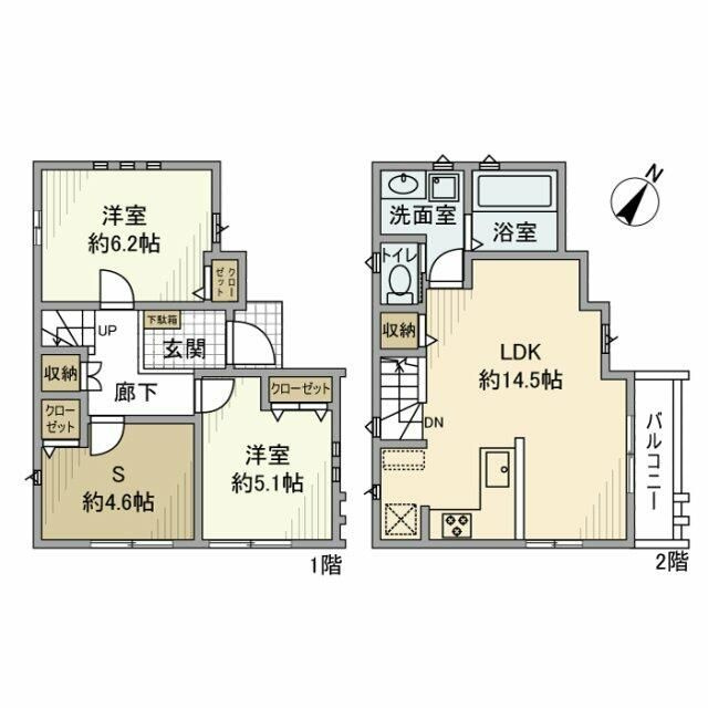 長崎戸建の間取り