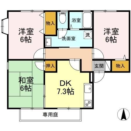 アンプルール　A棟