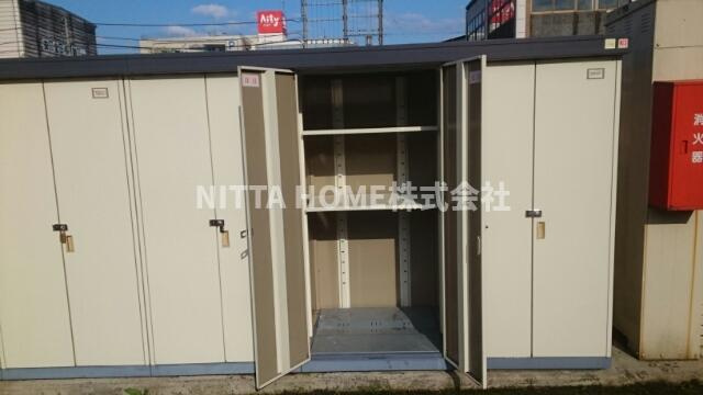 ソレイユ高屋Ｂのその他共用部分|外部トランクは無料で使用OK◎