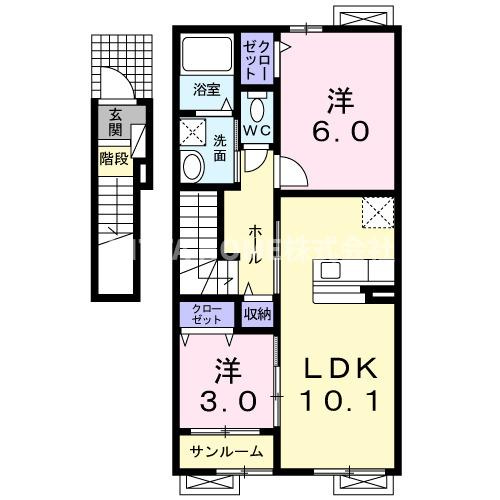 ソレイユ高屋Ｂ