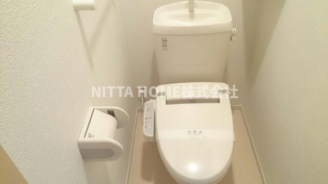ソレイユ高屋Ｂのトイレ|もちろん、ウォシュレット付き☆彡