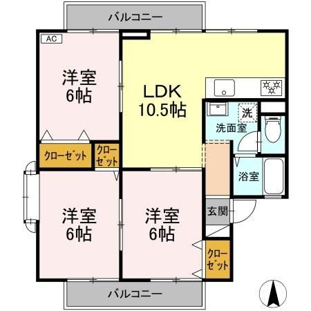 アンプルール　C棟