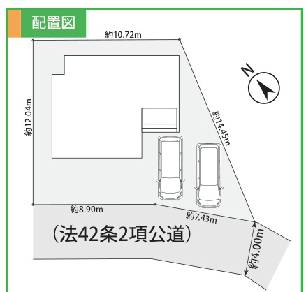 泉区和泉中央北5丁目 新築戸建 6690万円の区画図