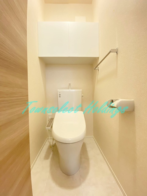 藤沢市辻堂太平台１丁目のアパートのトイレ|清潔感のあるトイレです