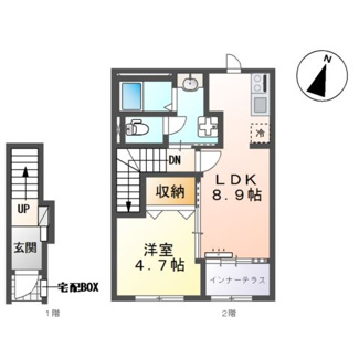 【間取り】 | 飛龍　高坂（東松山市高坂アパート新築工事）