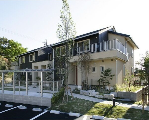 Green Court社が丘(グリーンコートヤシロガオカ)の外観