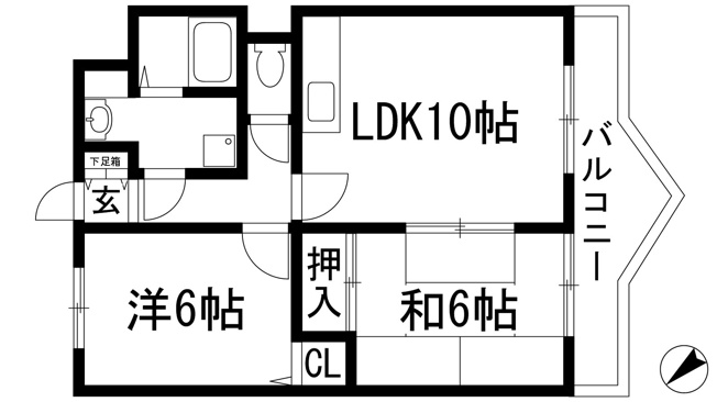 【間取り】 | エミネンス丸の内Ｂ棟