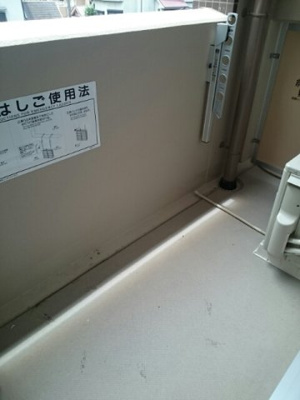 【バルコニー】 | 藤阪東レジデンス八弘 | 外からの目が気にならないバルコニーで洗濯物が干せます
