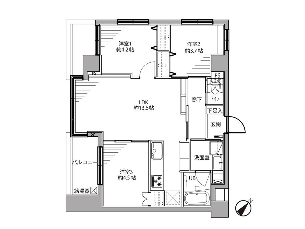 ベルメゾン向島の間取り|ドキドキの新生活も、安心してスタート。ぴったりの住まいを見つけませんか？クランディアが一緒に住まい選びをサポートします‼　まずは、お気軽にお問合せください　＃クランディア