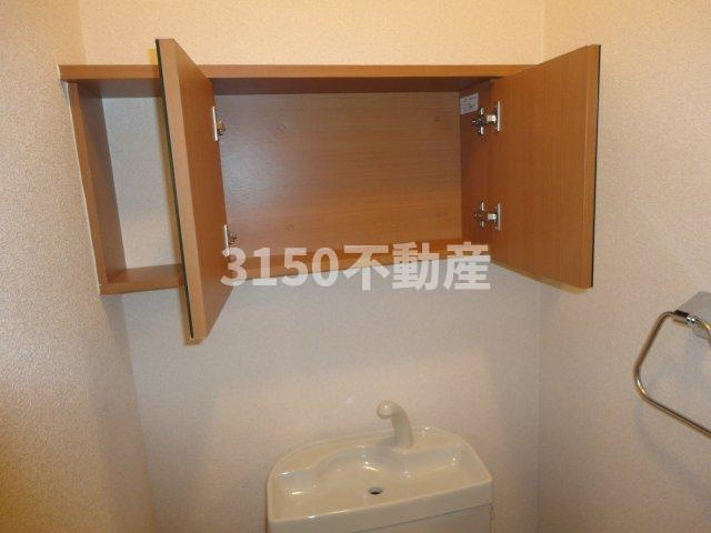 ベル・クオレのトイレ|収納棚