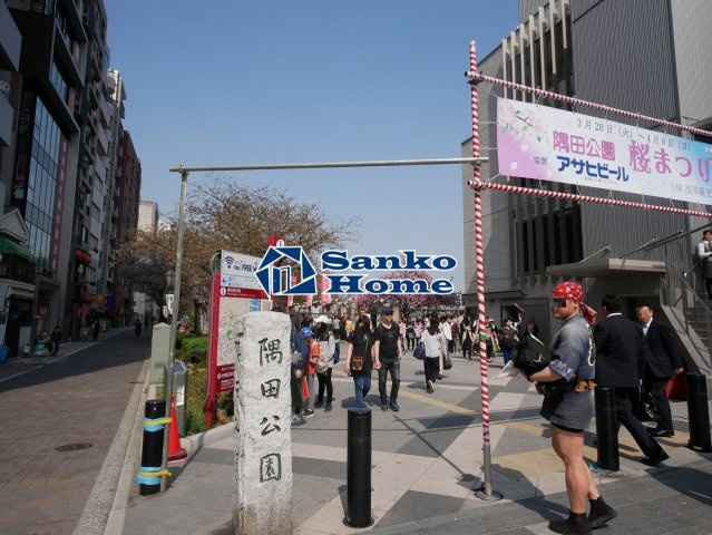 スパークル浅草の周辺