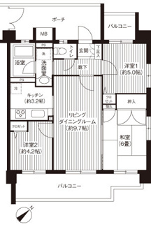 【間取り】 | ＫＳ桜川
