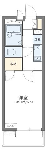 【間取り】 | レオパレスカリス