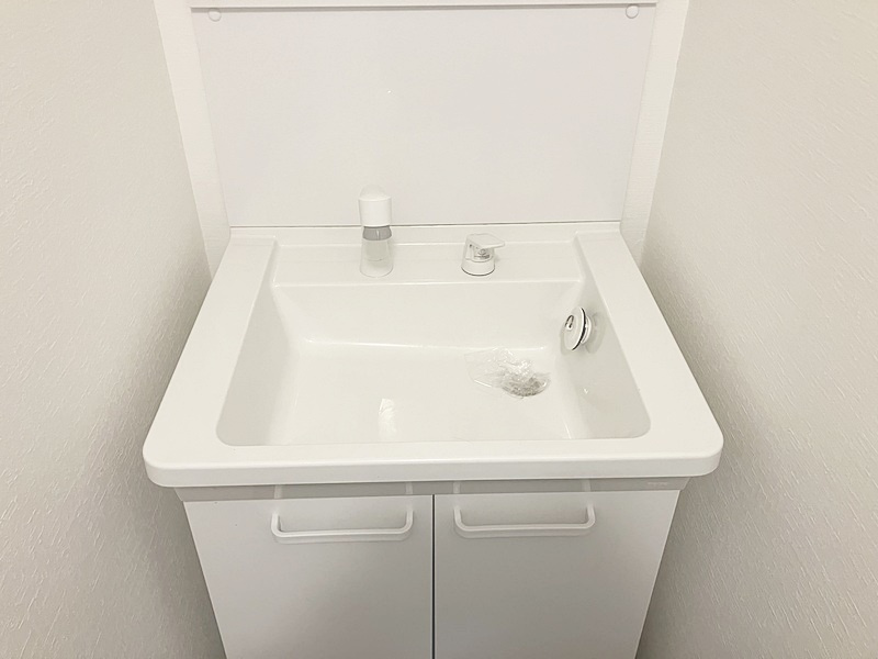 山本台3丁目貸家の独立洗面台