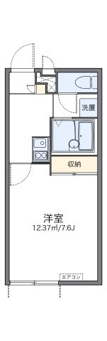 【間取り】 | レオパレスアースリー生田