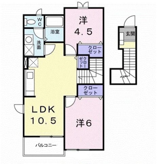 【間取り】 | リアル・クレストＢ