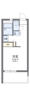 【間取り】 | レオパレス未来 | 代表的な間取のため実際の間取とは異なる場合があります
