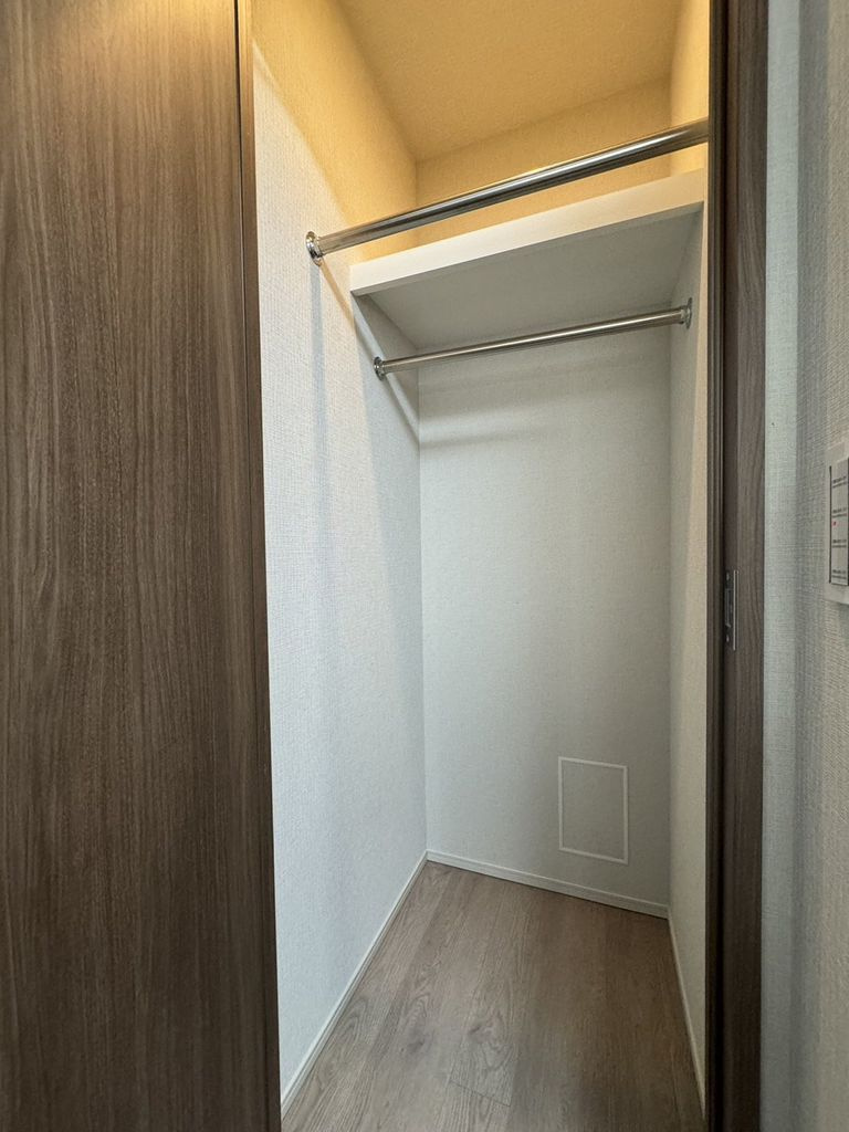 プレミアムレジデンス町屋の収納|大きなスペースがあり、収納には困りません