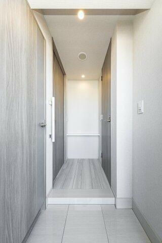 プレミアムレジデンス町屋の玄関|ゆったりとした玄関です