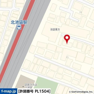 【地図】 | ピアレス上池袋