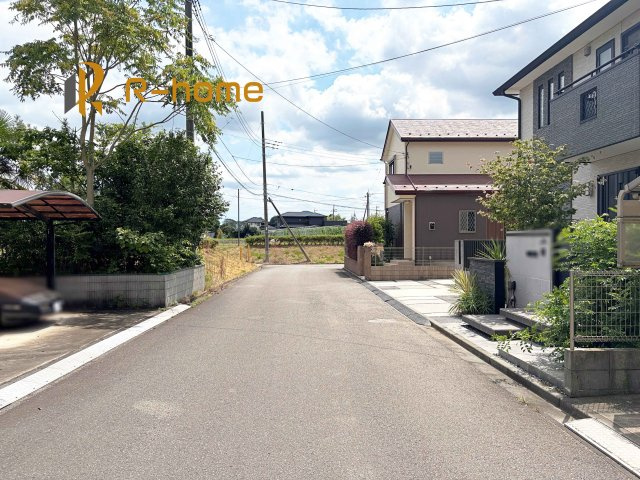 常総市内守谷町きぬの里3丁目　中古戸建ての前面道路含む現地写真|周辺環境も併せて案内致します！
ぜひ現地へお越しください♪