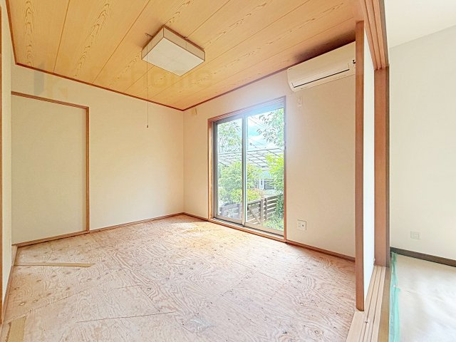 常総市内守谷町きぬの里3丁目　中古戸建ての和室|フローリングより衝撃が少ない和室は、ご両親のお部屋やキッズスペース、客間としても活用頂けます。