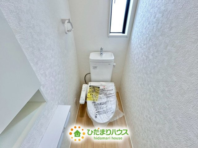 久喜市栗橋東第17　新築一戸建て　クレイドルガーデンのトイレ|2階にもお手洗いがあるので、取り合いにならないですね♪
