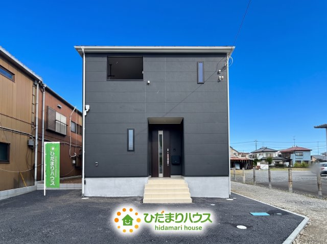 久喜市栗橋東第17　新築一戸建て　クレイドルガーデンの外観|人気の角地です♪国道に出やすい立地です！