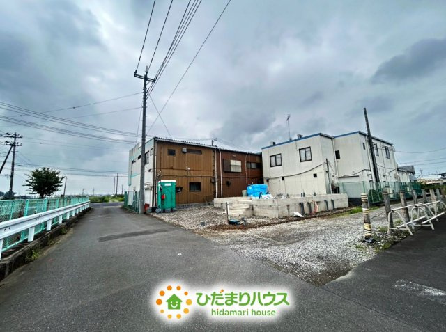 久喜市栗橋東第17　新築一戸建て　クレイドルガーデンの前面道路含む現地写真|2026/7/30　撮影