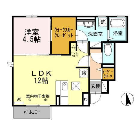 ブラスト　Ａの間取り